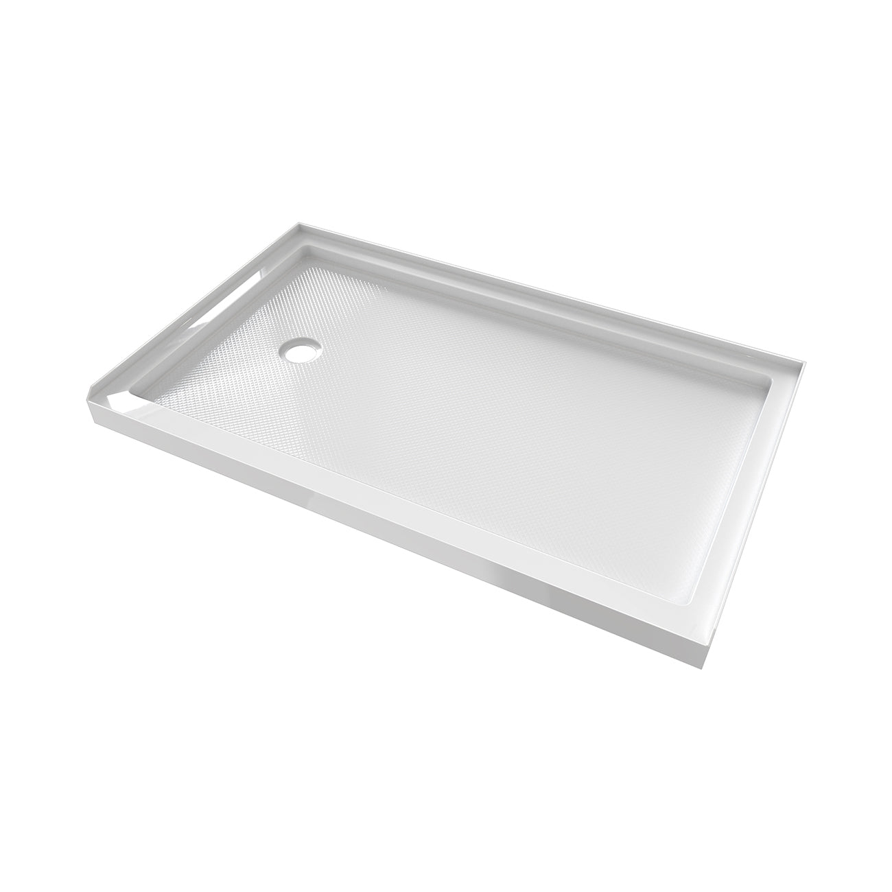 MAIDSTONE Maidstone Rejuvenate 36 in. D x 60 in. W x 2 3/4 in. H Single Threshold Shower Base in White