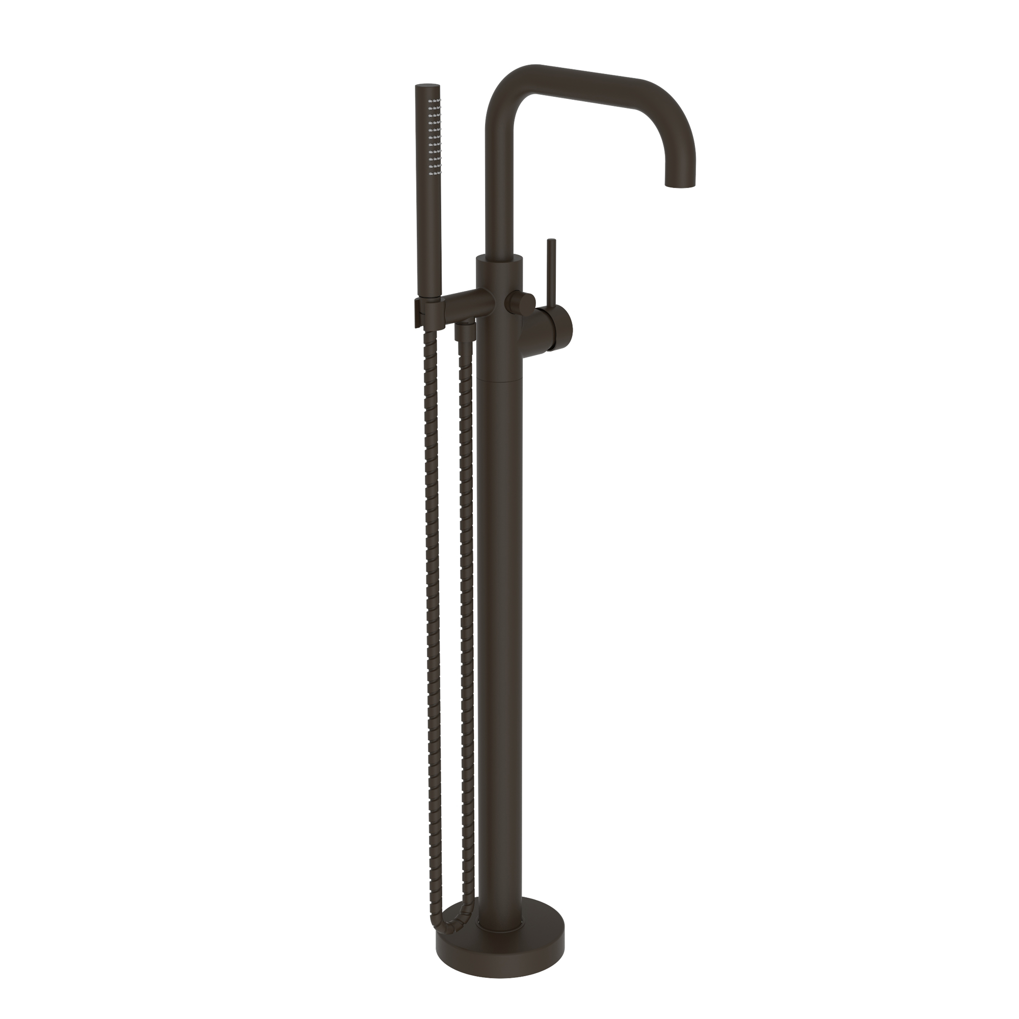 Newport Brass East Square® Exposed Tub and Hand Shower Set - Free Standing