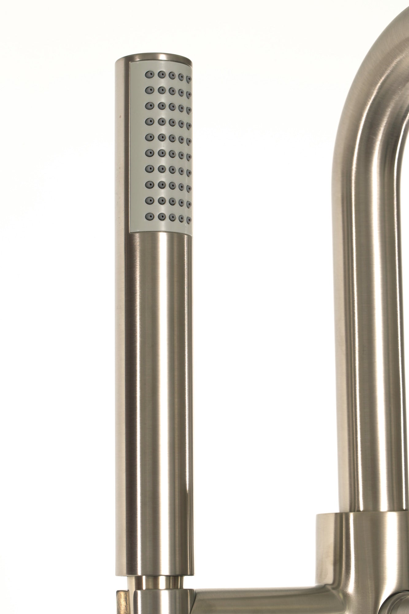 Newport Brass East Square® Exposed Tub and Hand Shower Set - Free Standing