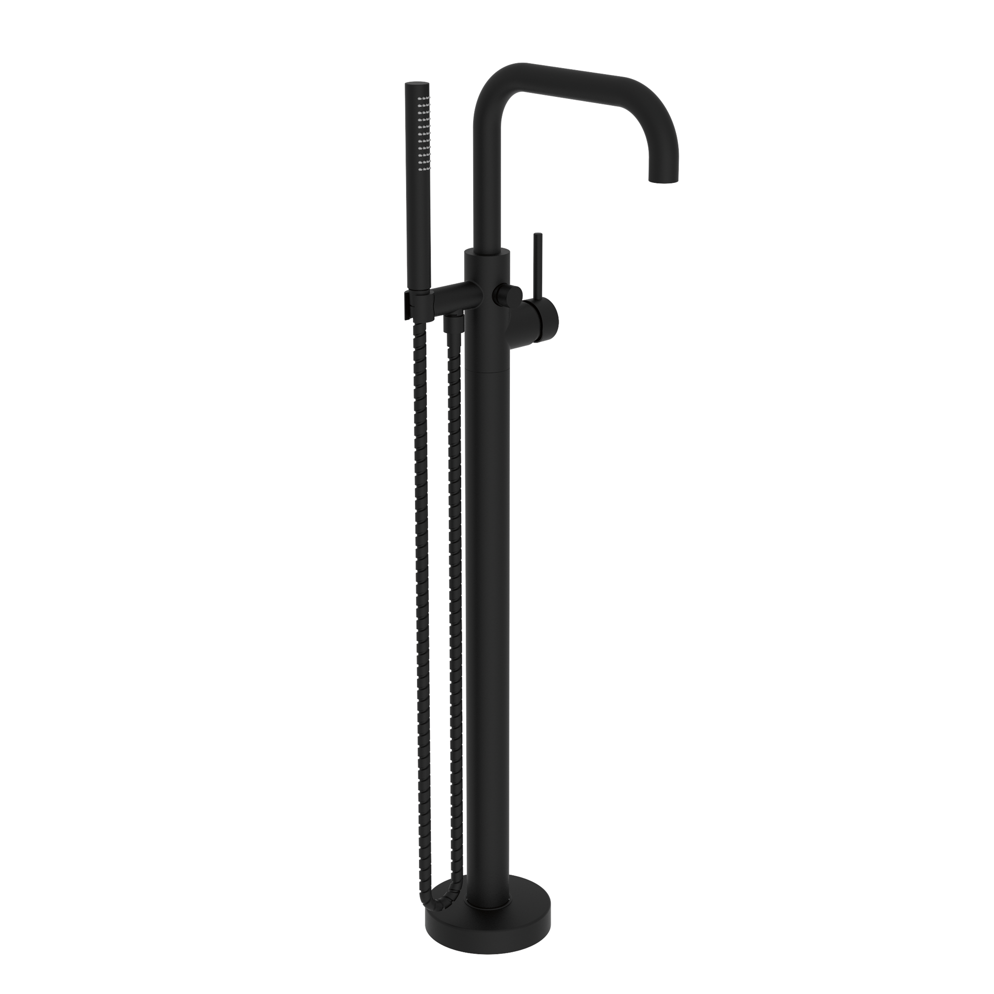 Newport Brass East Square® Exposed Tub and Hand Shower Set - Free Standing