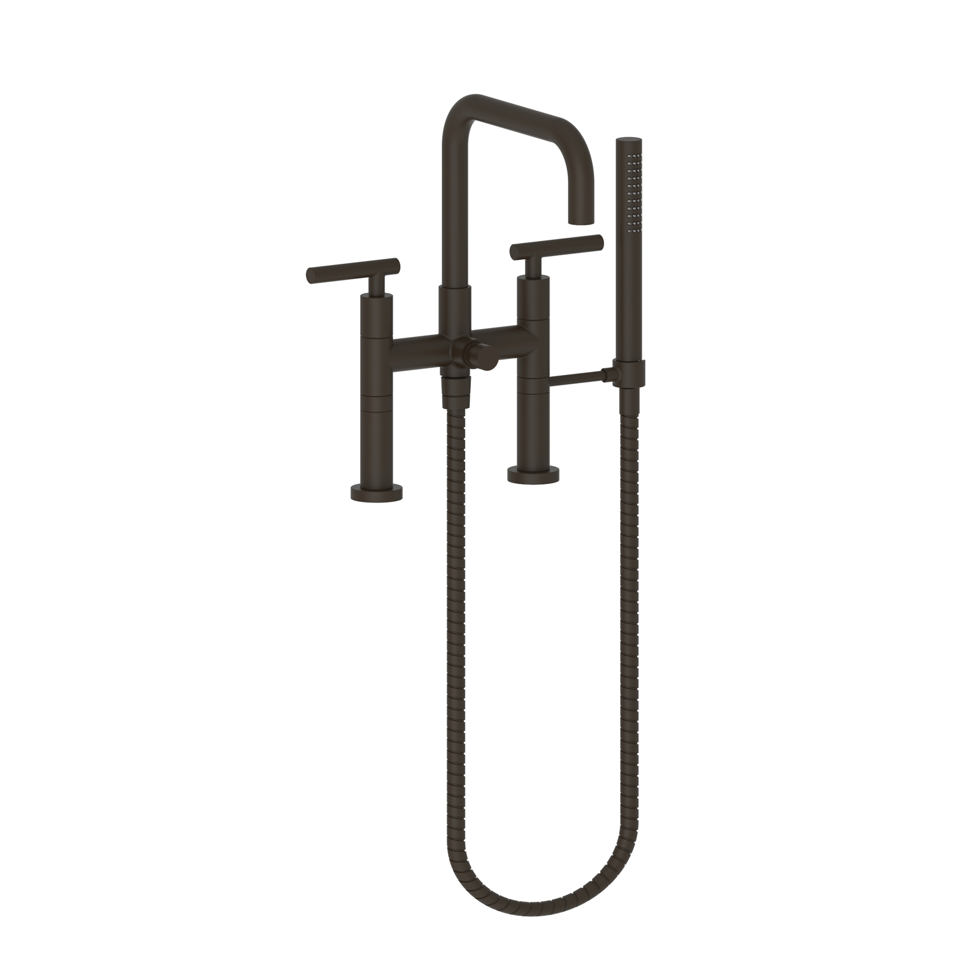 Newport Brass East Square® Exposed Tub & Hand Shower Set - Deck Mount