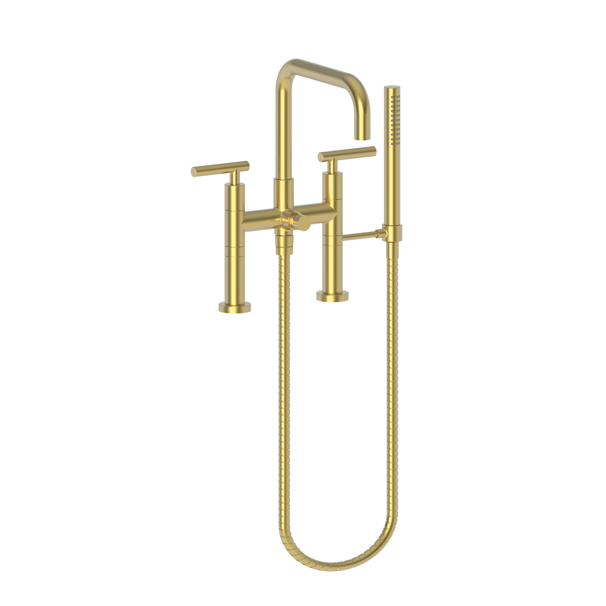 Newport Brass East Square® Exposed Tub & Hand Shower Set - Deck Mount