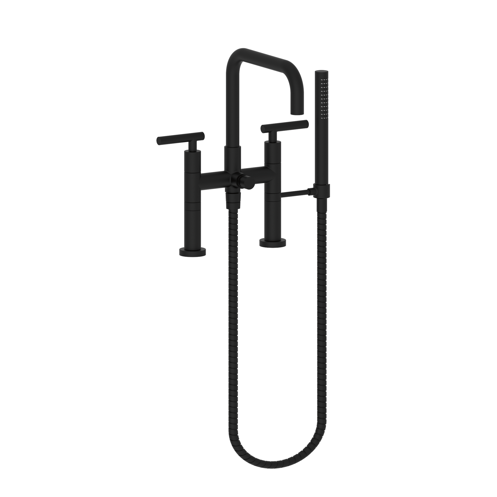 Newport Brass East Square® Exposed Tub & Hand Shower Set - Deck Mount