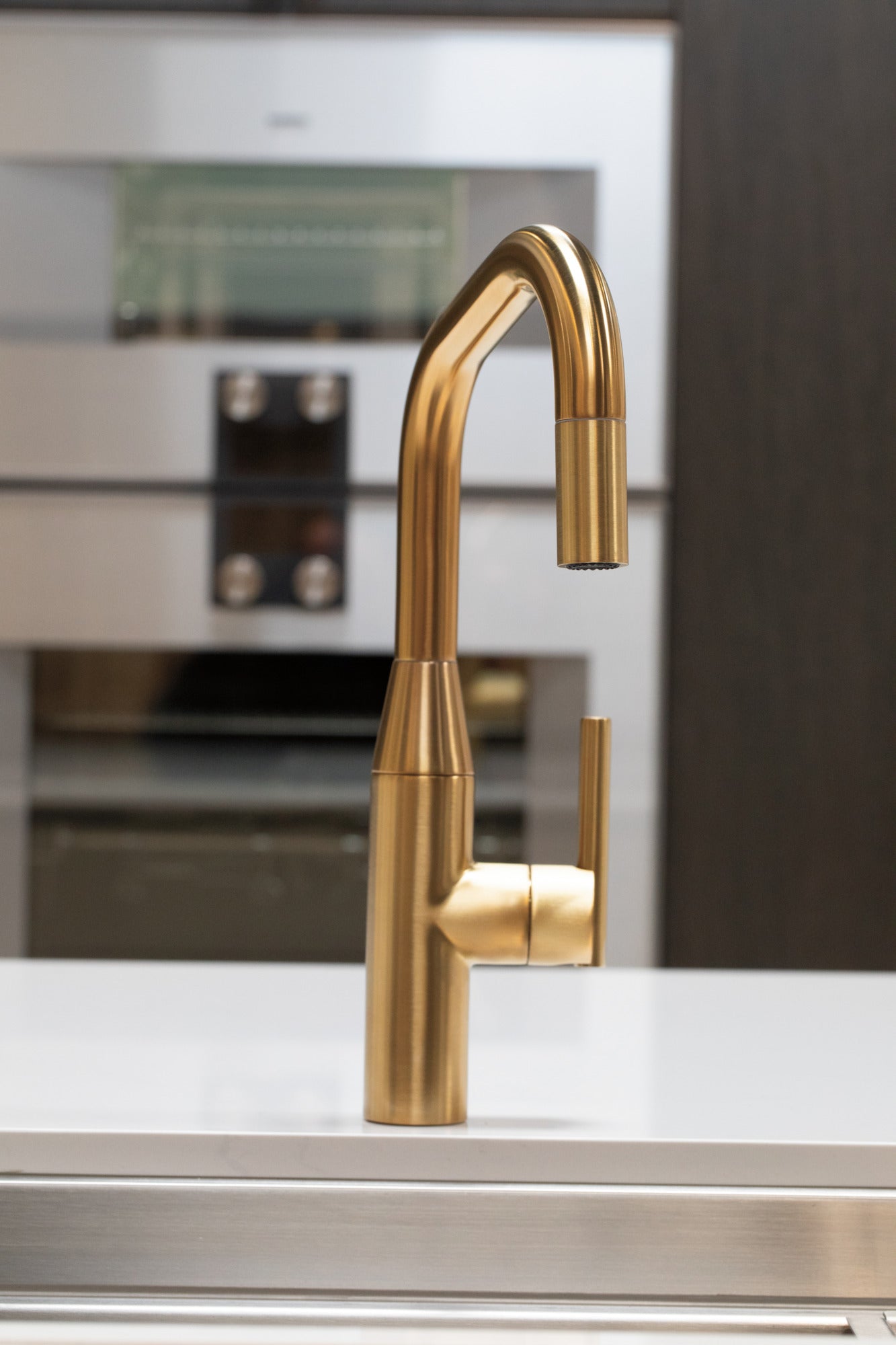Newport Brass East Square® Pull-Down Kitchen Faucet