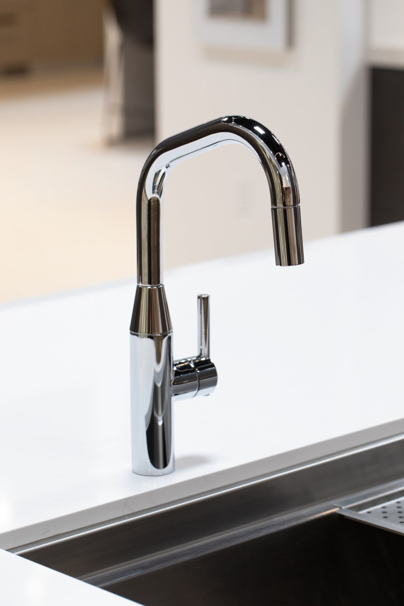 Newport Brass East Square® Pull-Down Kitchen Faucet