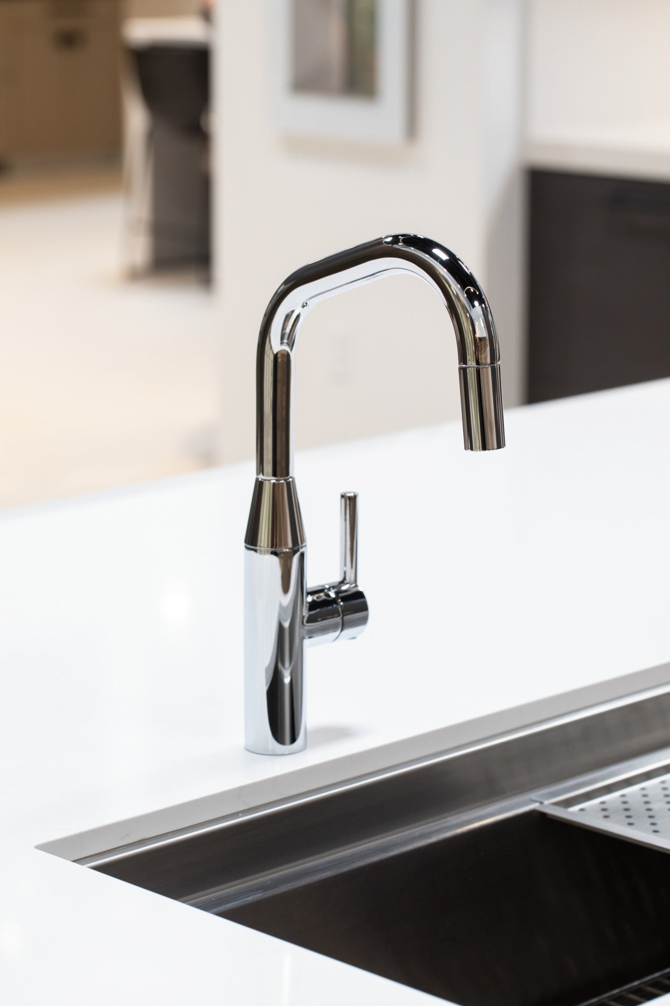 Newport Brass East Square® Pull-Down Kitchen Faucet