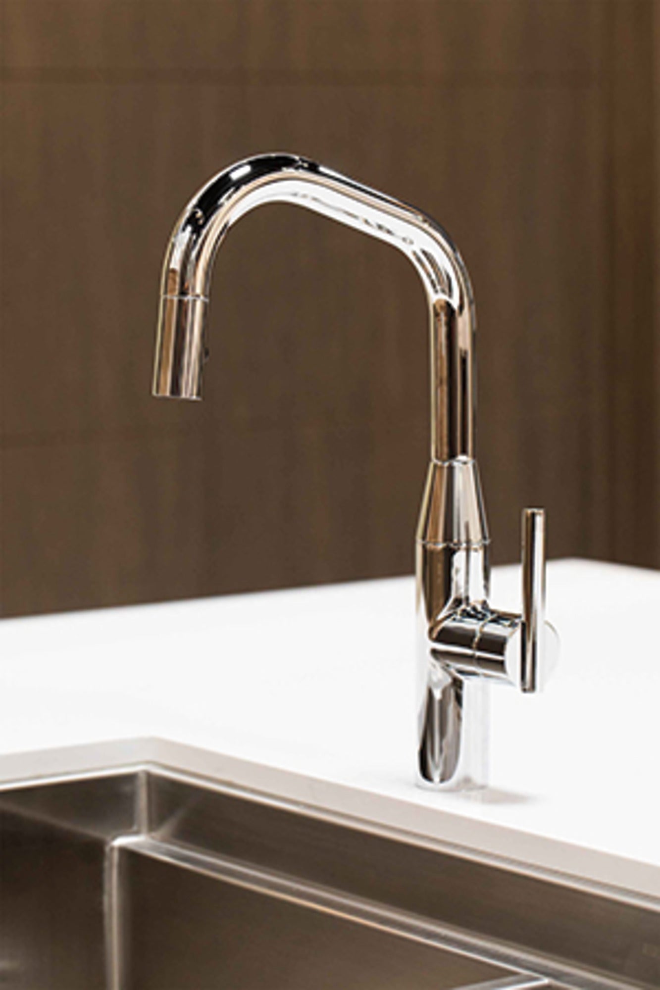 Newport Brass East Square® Pull-Down Kitchen Faucet