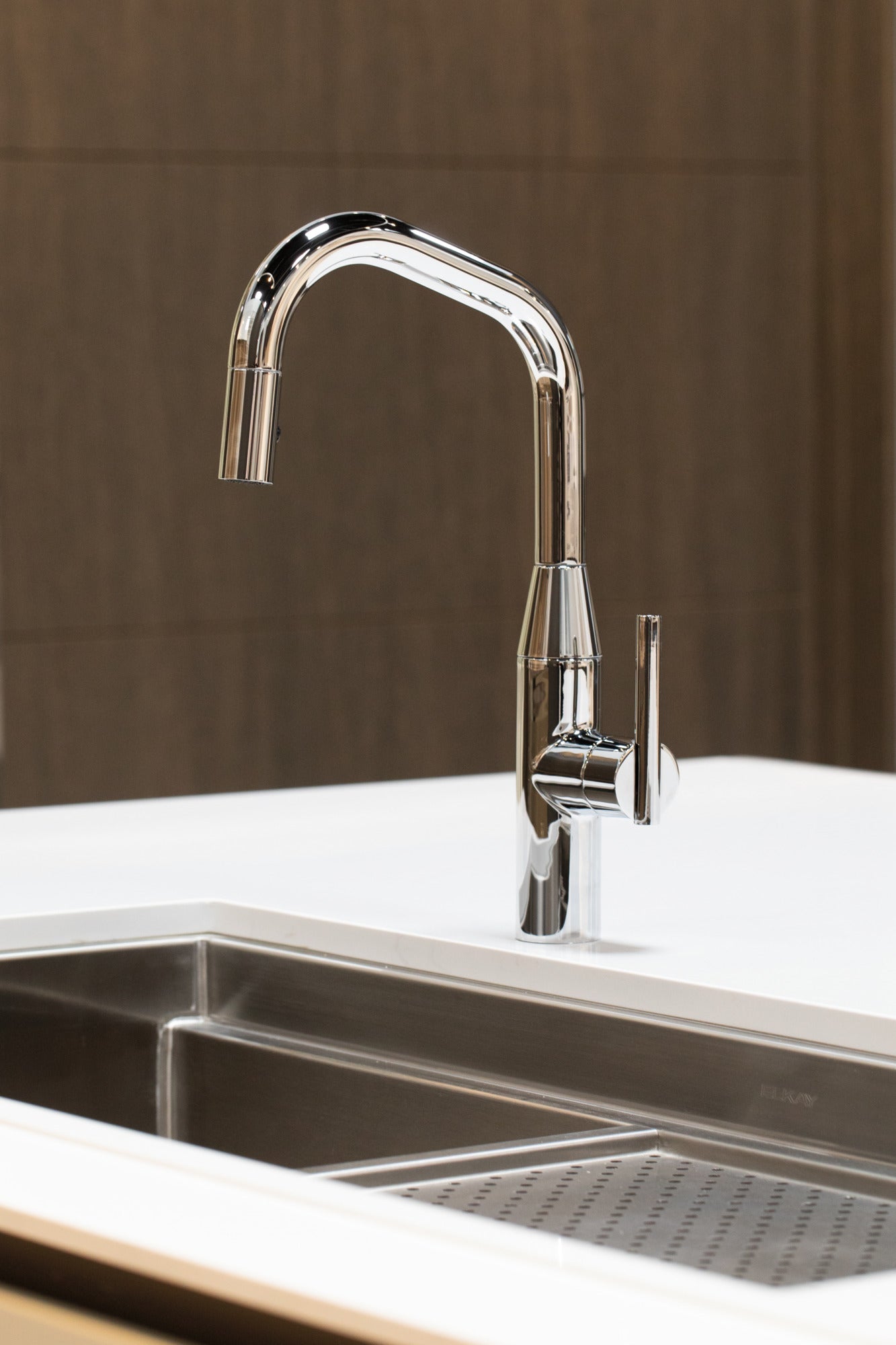 Newport Brass East Square® Pull-Down Kitchen Faucet