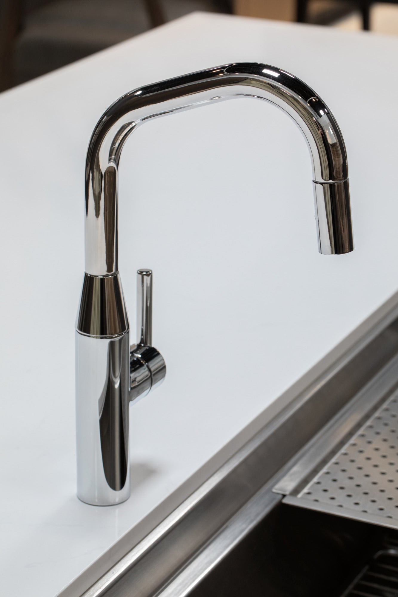 Newport Brass East Square® Pull-Down Kitchen Faucet