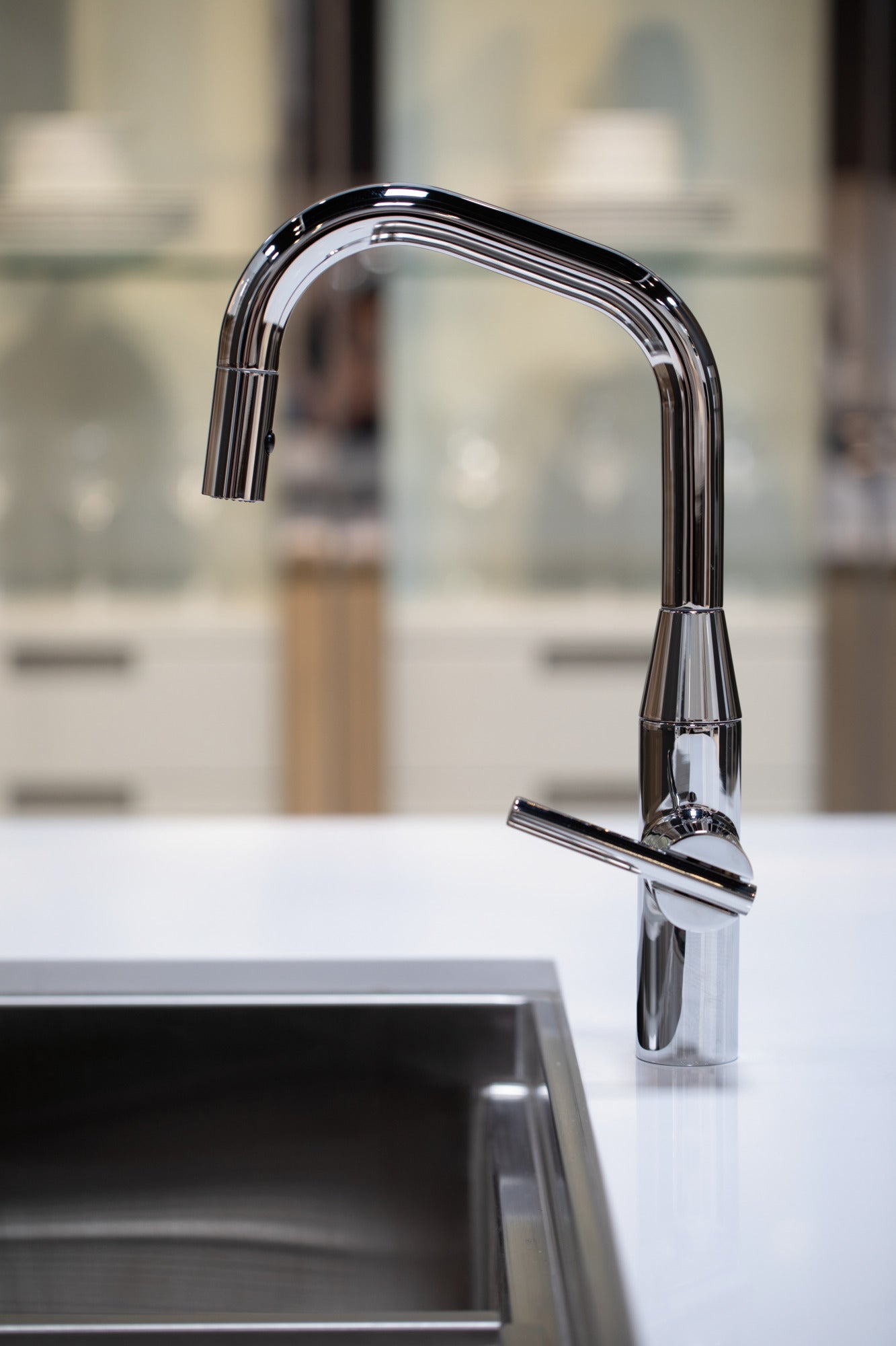 Newport Brass East Square® Pull-Down Kitchen Faucet
