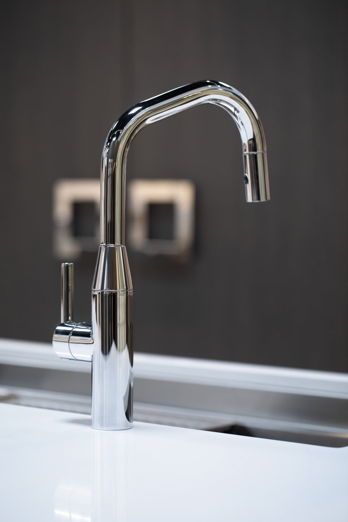 Newport Brass East Square® Pull-Down Kitchen Faucet