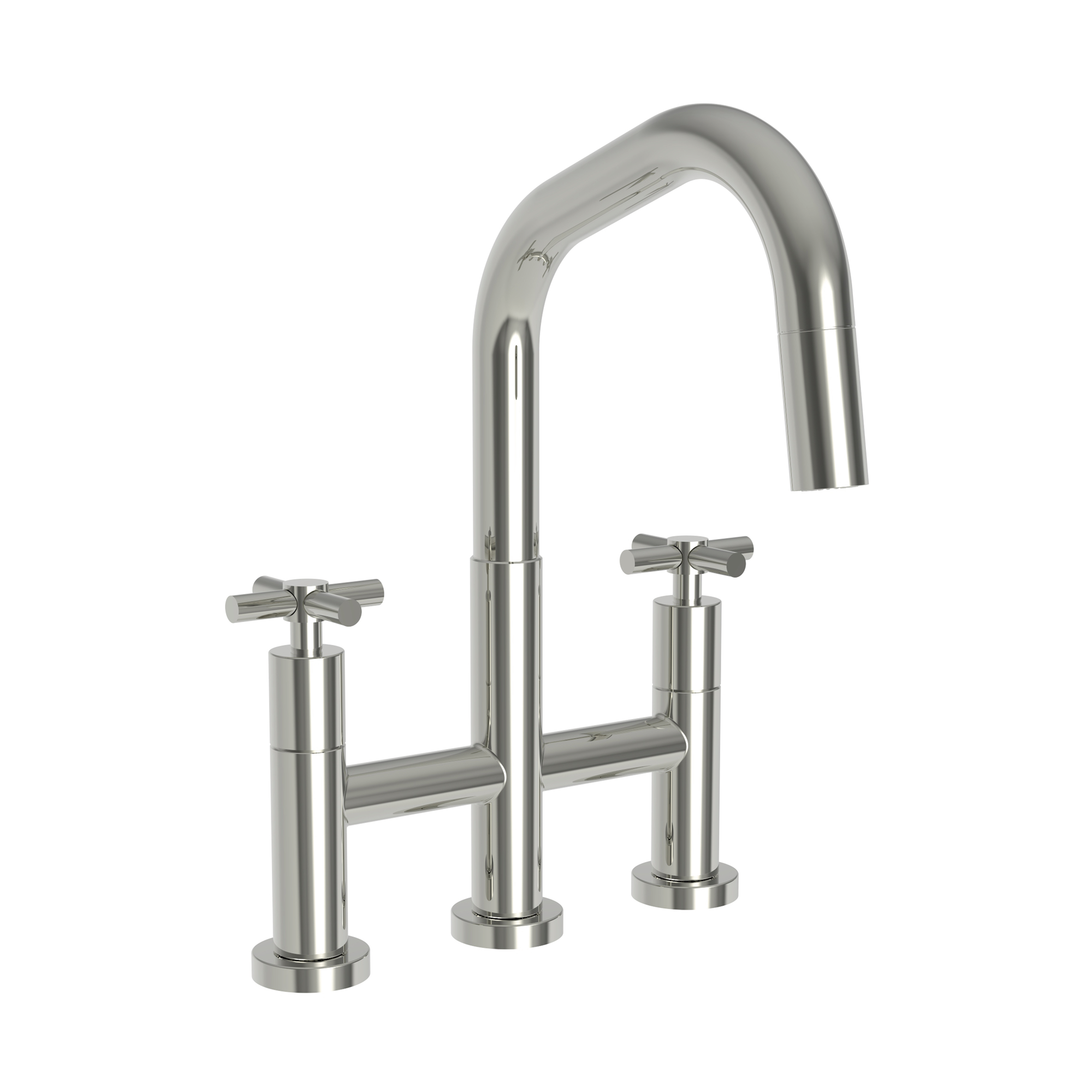 Newport Brass East Square® Kitchen Bridge Pull-Down Faucet