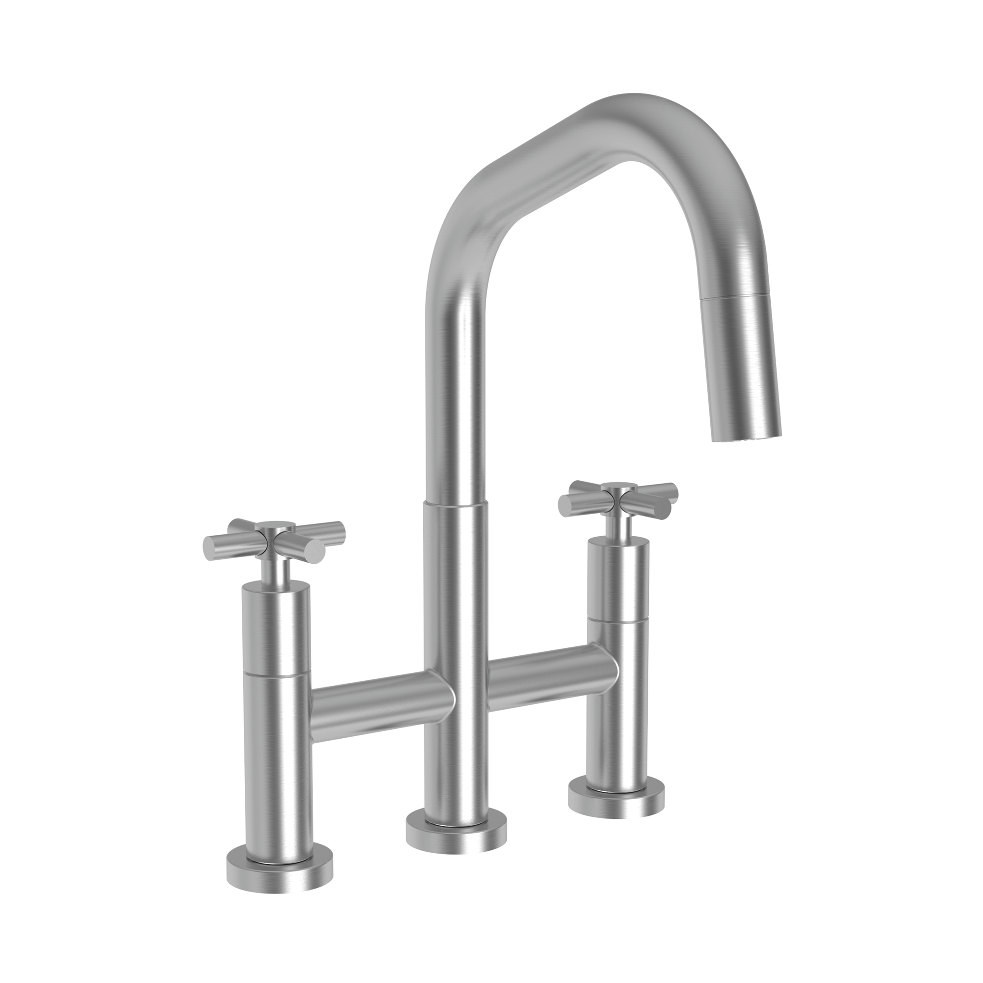 Newport Brass East Square® Kitchen Bridge Pull-Down Faucet