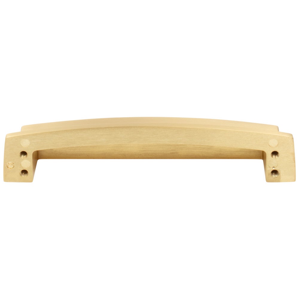 Hardware Resources 96 mm Center-to-Center Satin Nickel Square Renzo Cabinet Cup Pull