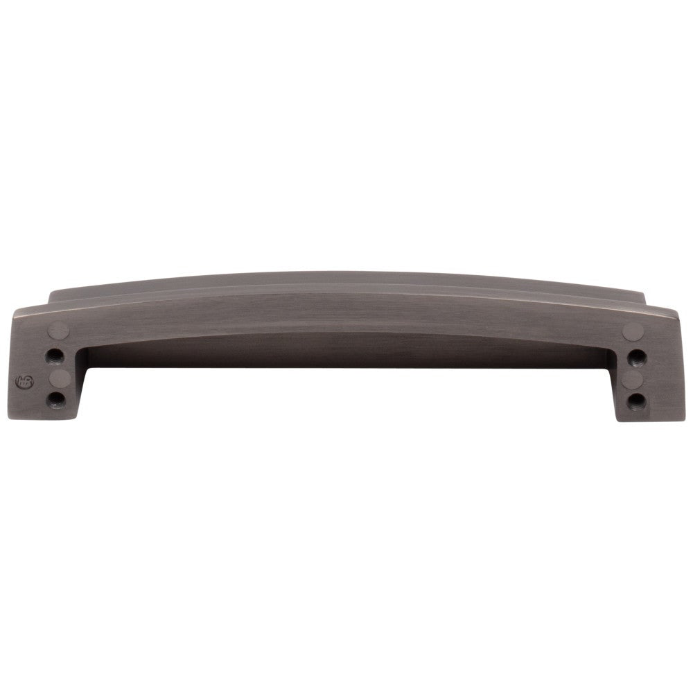 Hardware Resources 96 mm Center-to-Center Satin Nickel Square Renzo Cabinet Cup Pull