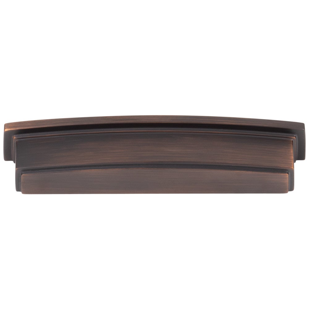 Hardware Resources 96 mm Center-to-Center Satin Nickel Square Renzo Cabinet Cup Pull
