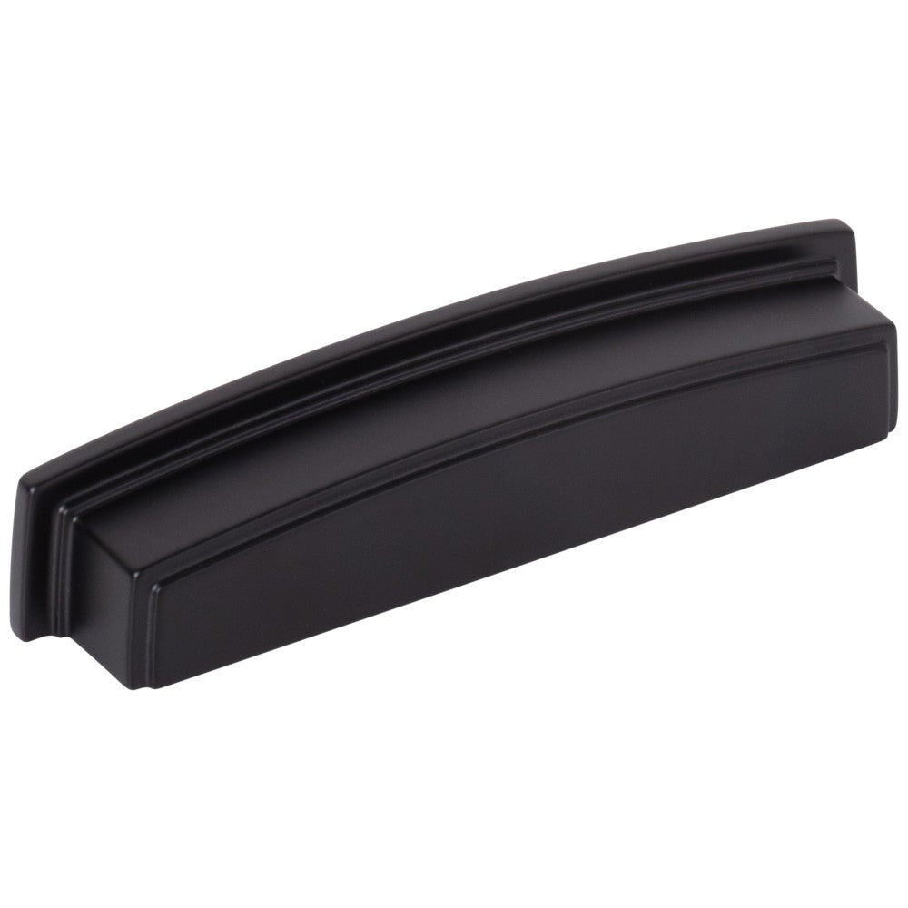 Hardware Resources 96 mm Center-to-Center Satin Nickel Square Renzo Cabinet Cup Pull