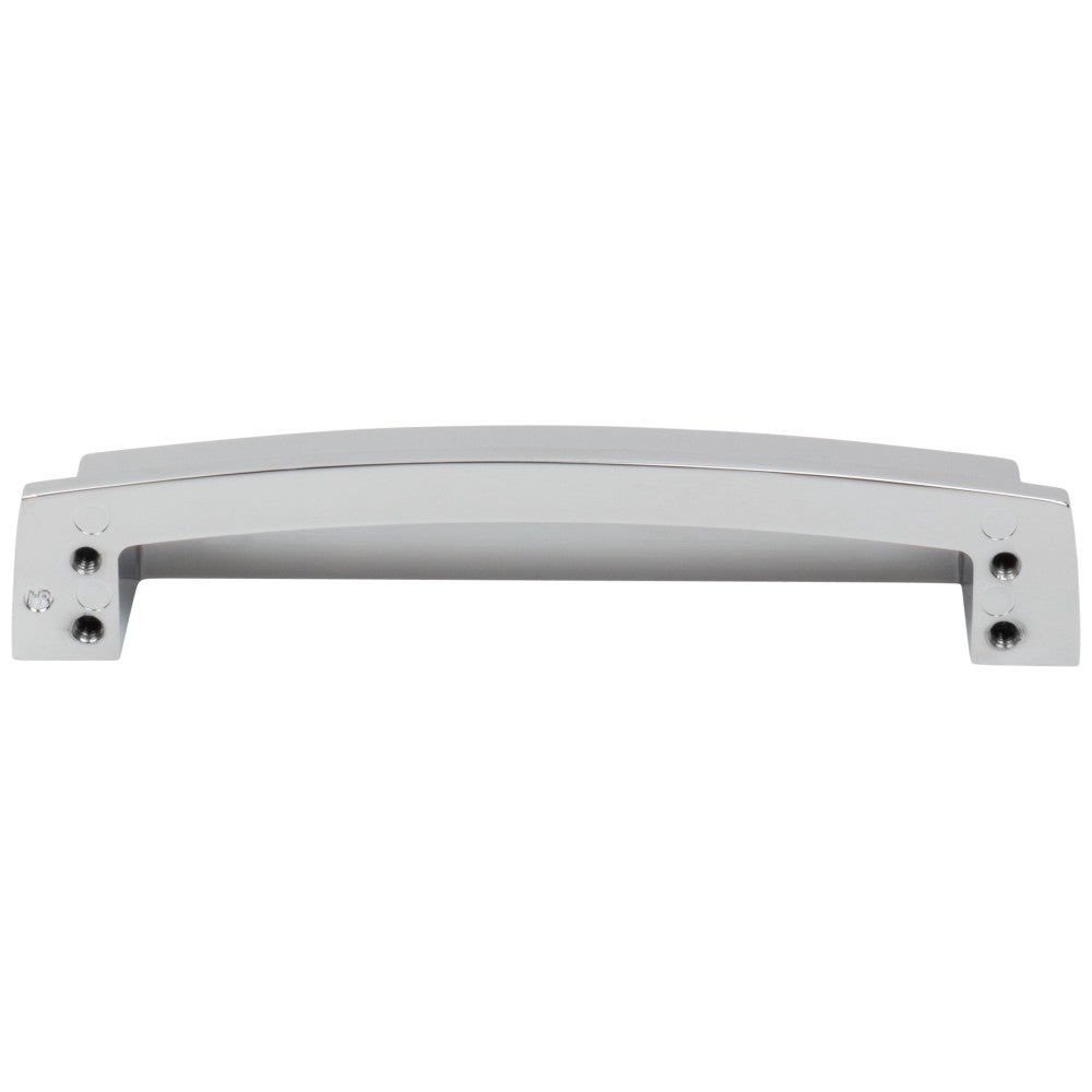 Hardware Resources 96 mm Center-to-Center Satin Nickel Square Renzo Cabinet Cup Pull