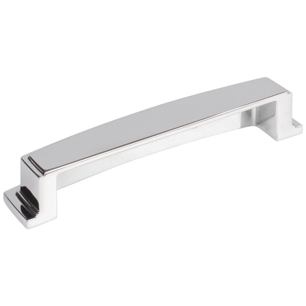Hardware Resources 96 mm Center-to-Center Satin Nickel Square Renzo Cabinet Cup Pull