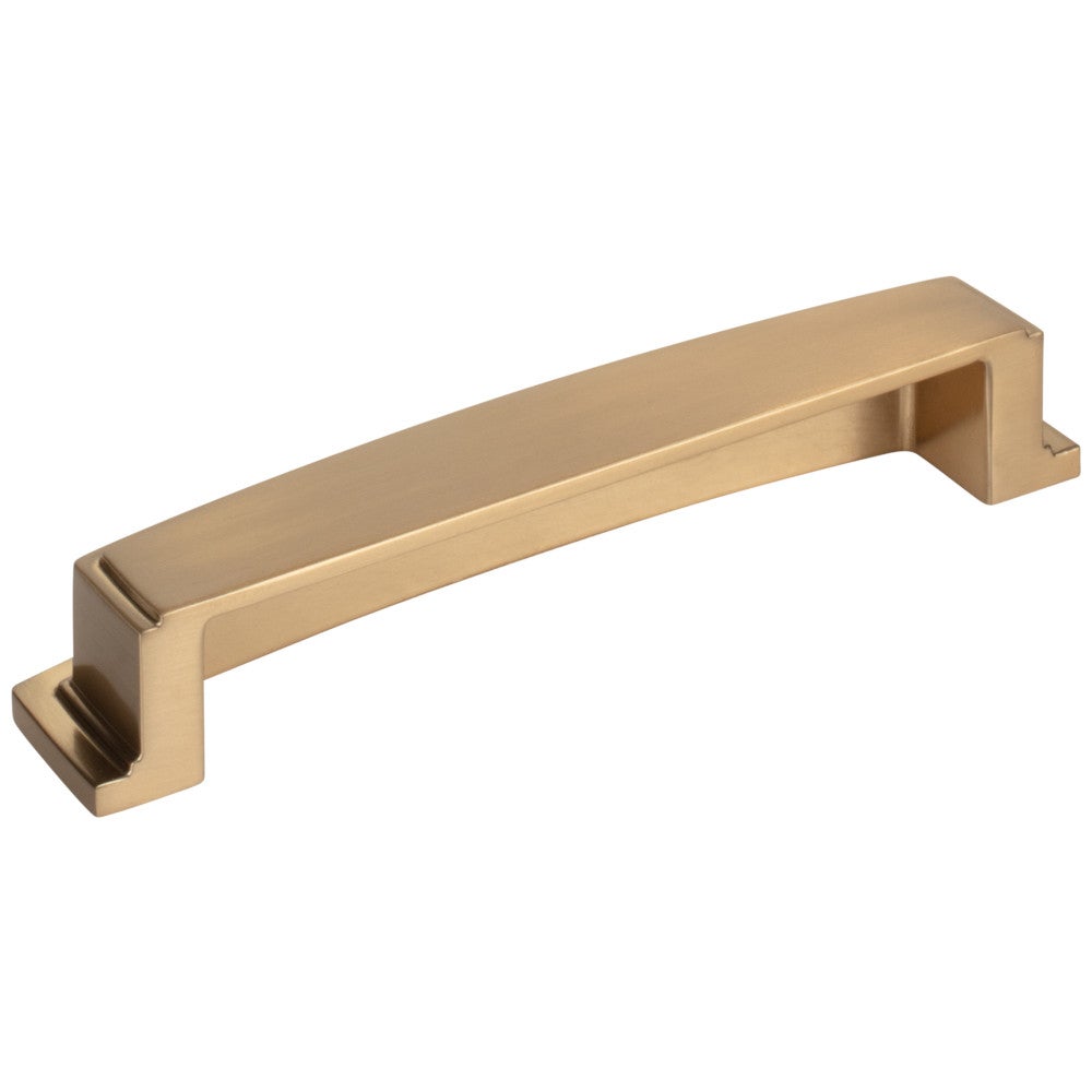 Hardware Resources 96 mm Center-to-Center Satin Nickel Square Renzo Cabinet Cup Pull
