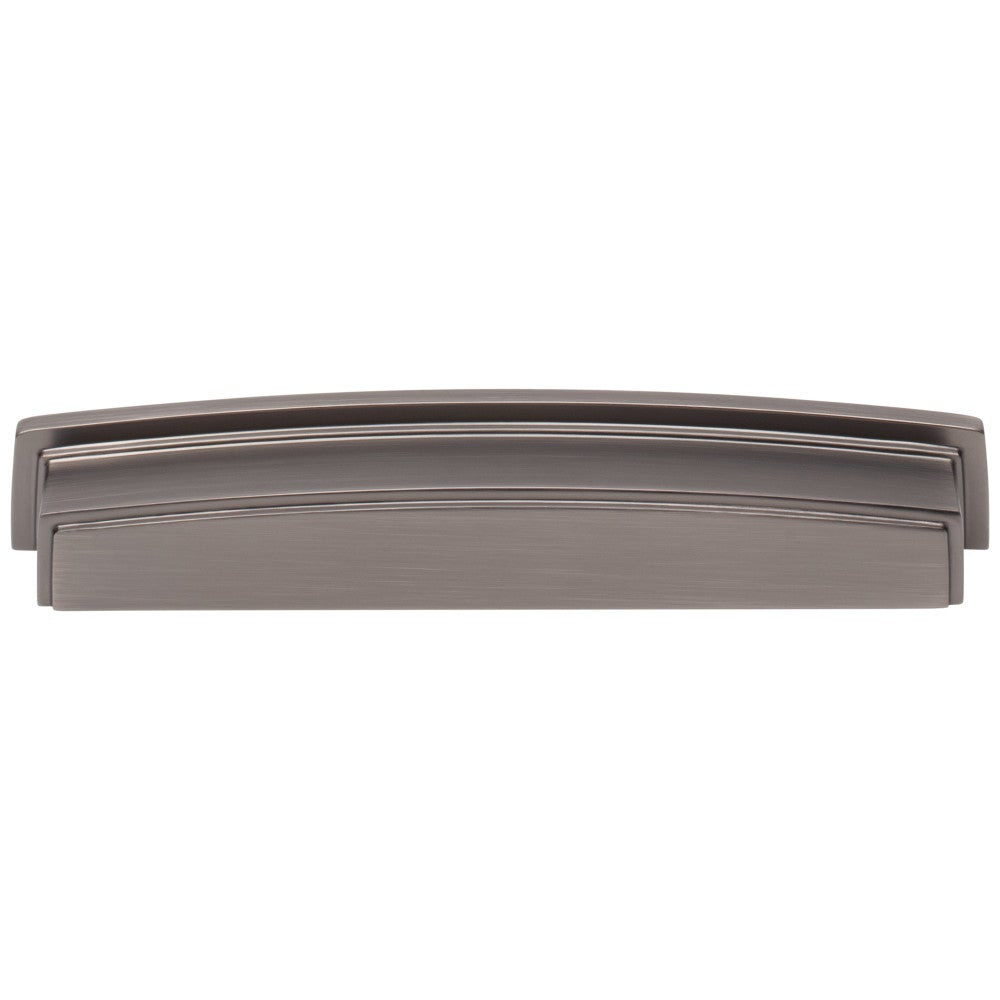 Hardware Resources 96 mm Center-to-Center Satin Nickel Square Renzo Cabinet Cup Pull