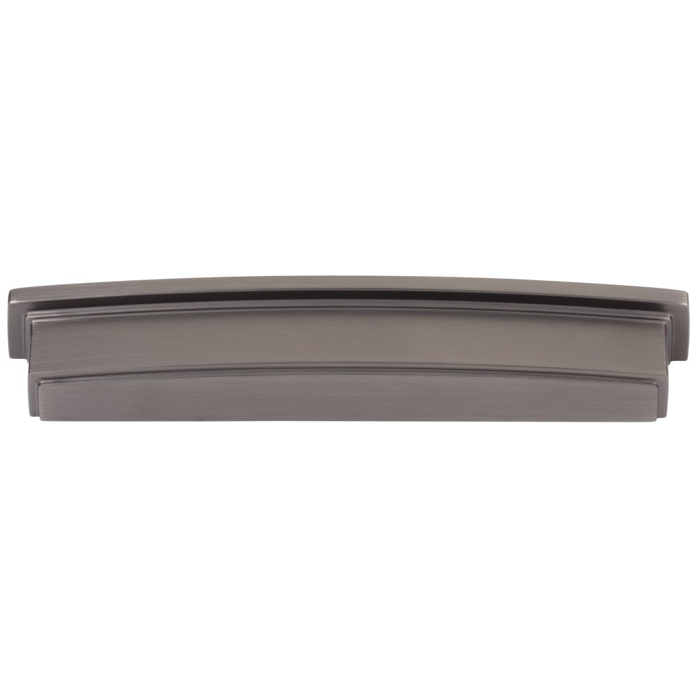 Hardware Resources 96 mm Center-to-Center Satin Nickel Square Renzo Cabinet Cup Pull
