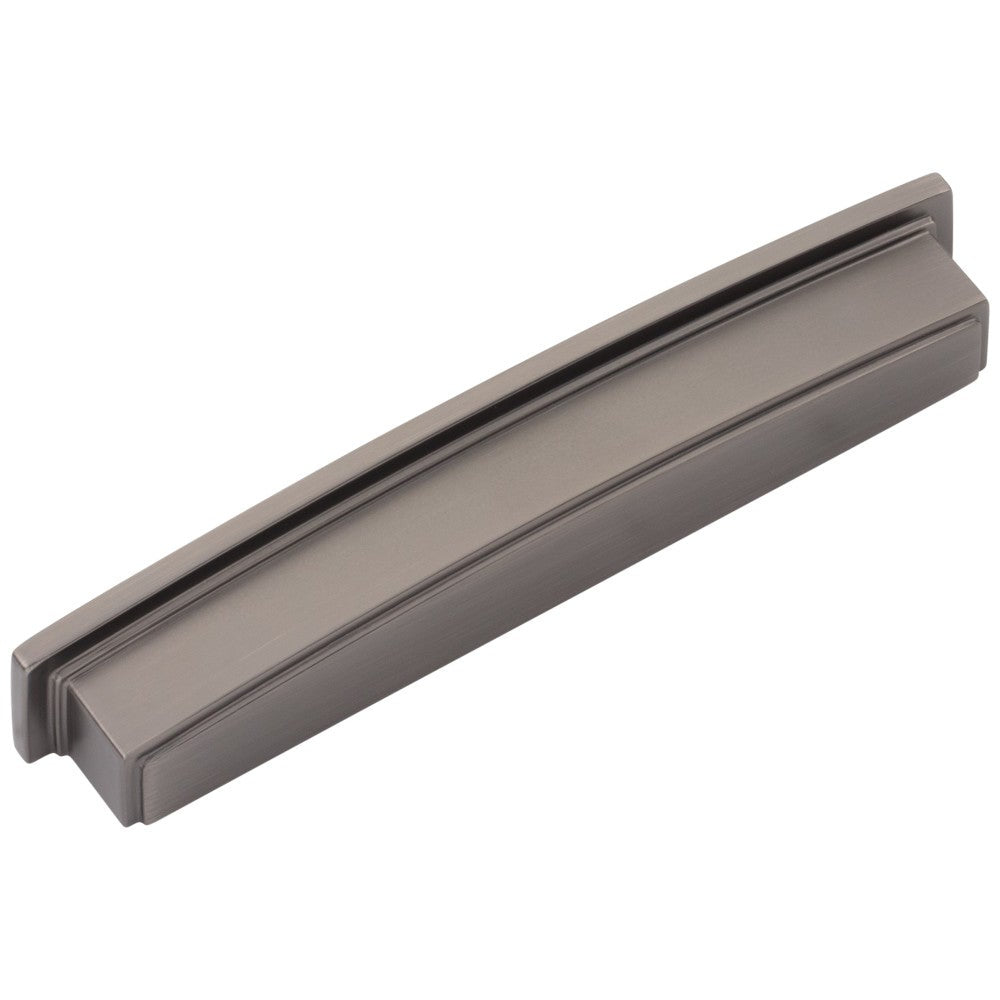 Hardware Resources 96 mm Center-to-Center Satin Nickel Square Renzo Cabinet Cup Pull