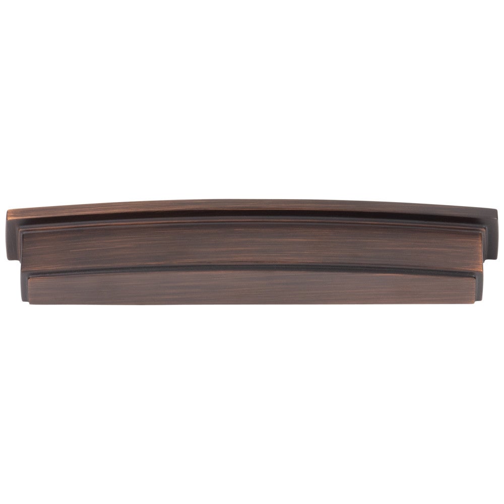 Hardware Resources 96 mm Center-to-Center Satin Nickel Square Renzo Cabinet Cup Pull