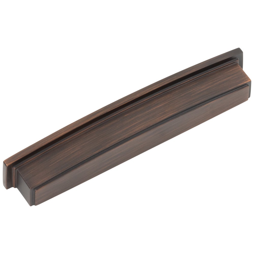 Hardware Resources 96 mm Center-to-Center Satin Nickel Square Renzo Cabinet Cup Pull