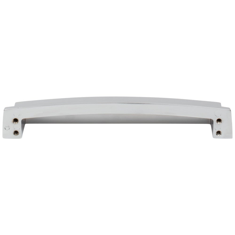 Hardware Resources 96 mm Center-to-Center Satin Nickel Square Renzo Cabinet Cup Pull