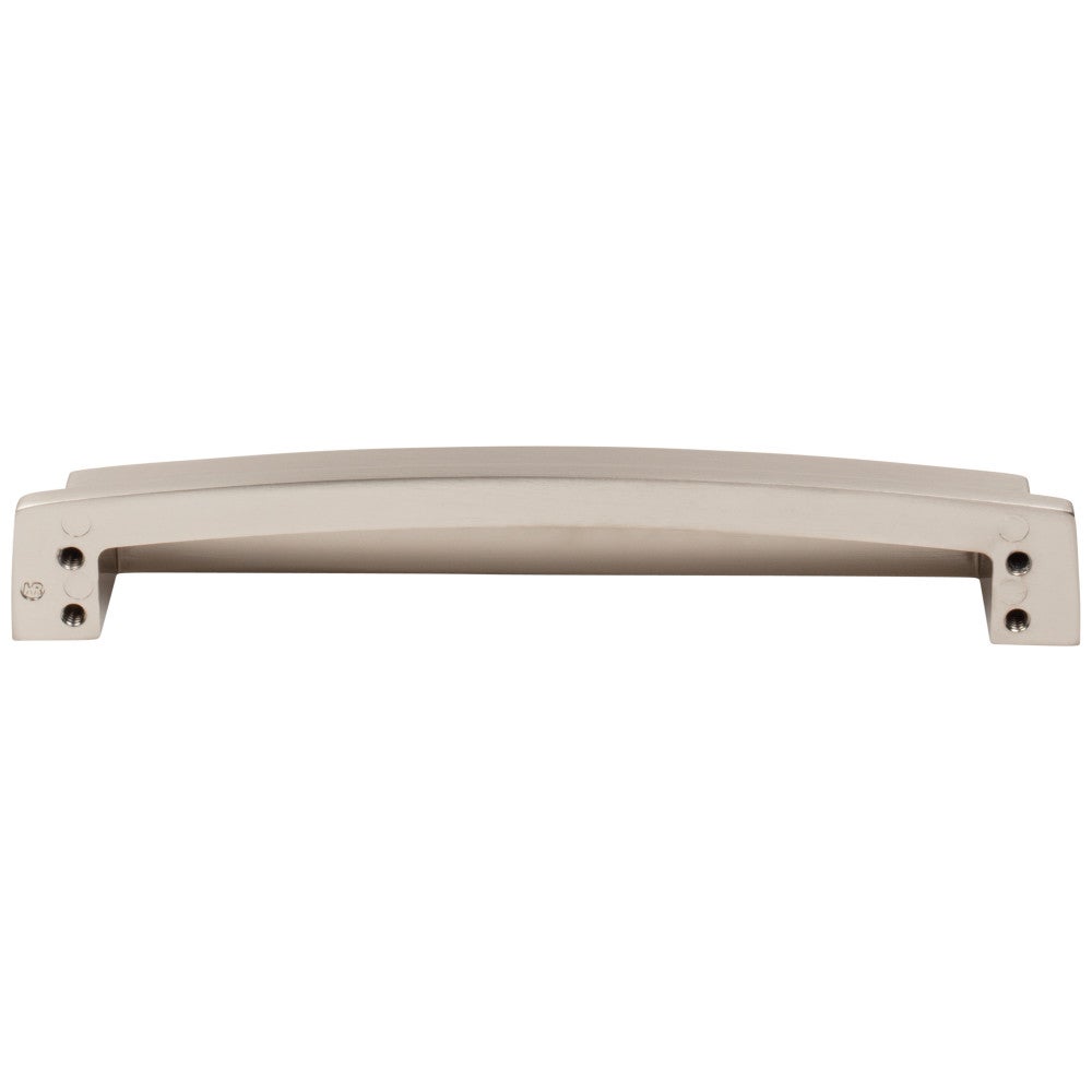 Hardware Resources 96 mm Center-to-Center Satin Nickel Square Renzo Cabinet Cup Pull