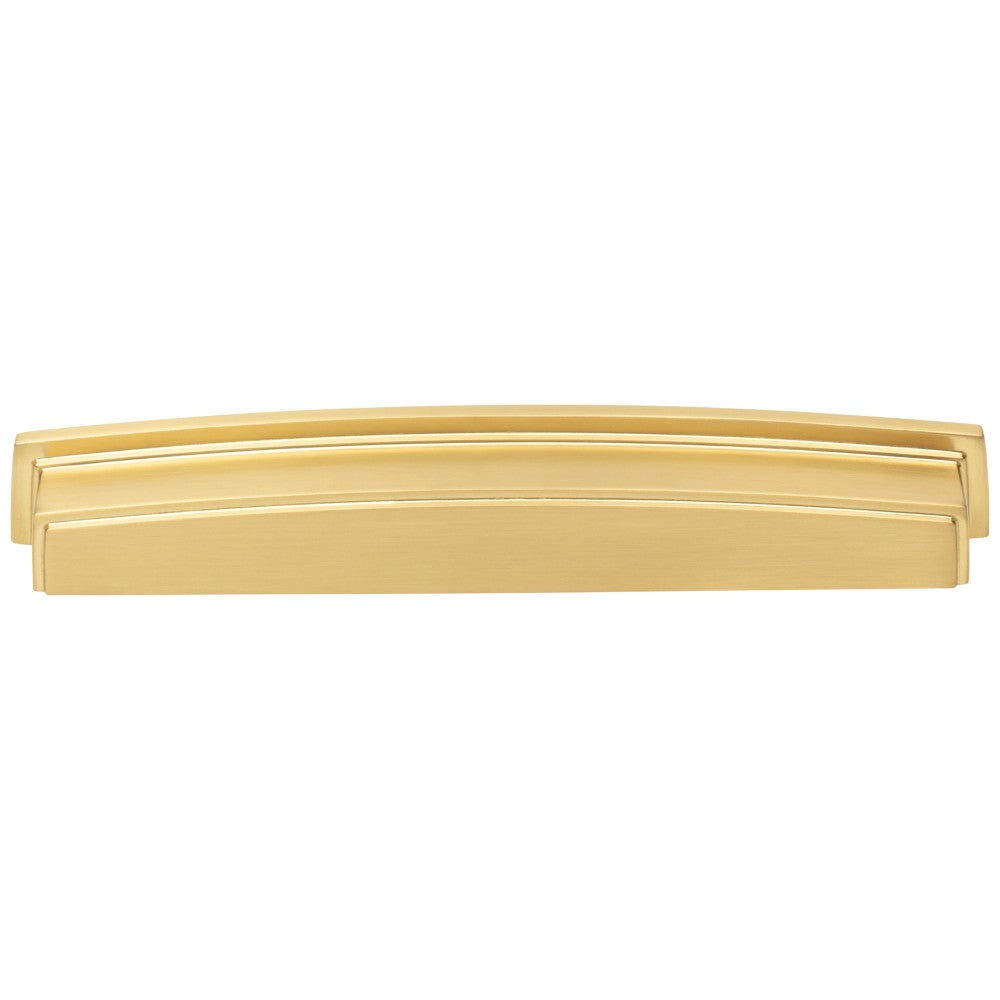 Hardware Resources 96 mm Center-to-Center Satin Nickel Square Renzo Cabinet Cup Pull
