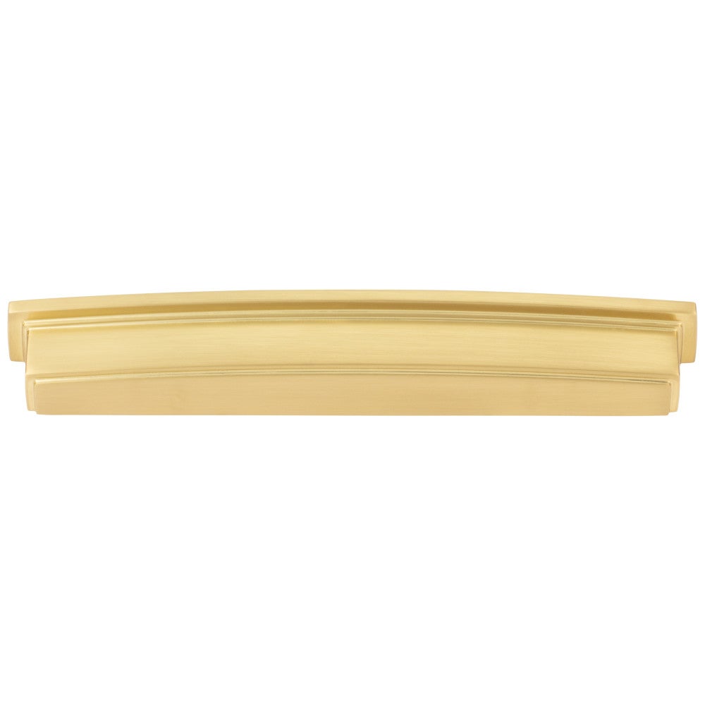 Hardware Resources 96 mm Center-to-Center Satin Nickel Square Renzo Cabinet Cup Pull