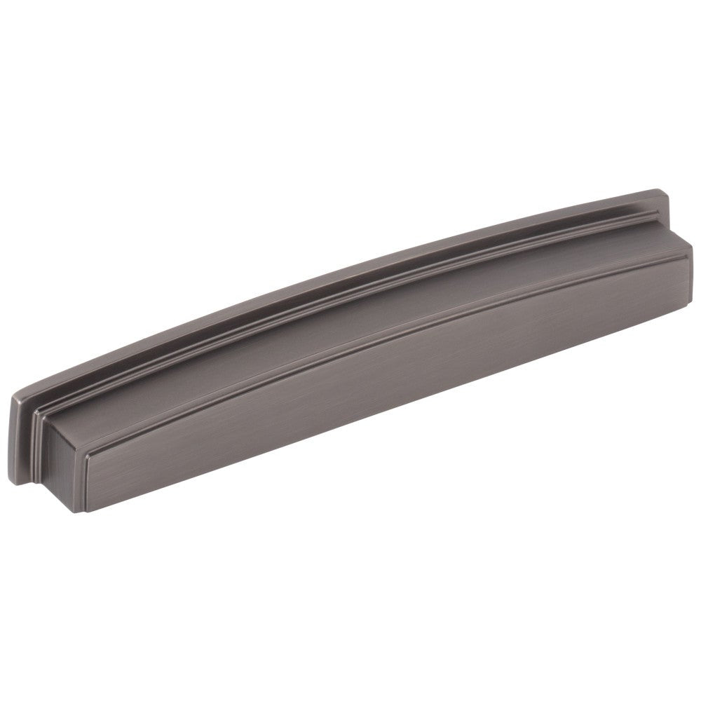 Hardware Resources 96 mm Center-to-Center Satin Nickel Square Renzo Cabinet Cup Pull