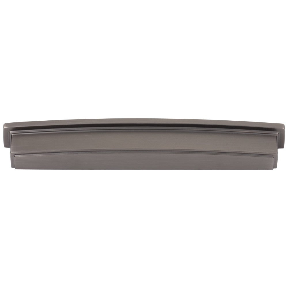 Hardware Resources 96 mm Center-to-Center Satin Nickel Square Renzo Cabinet Cup Pull