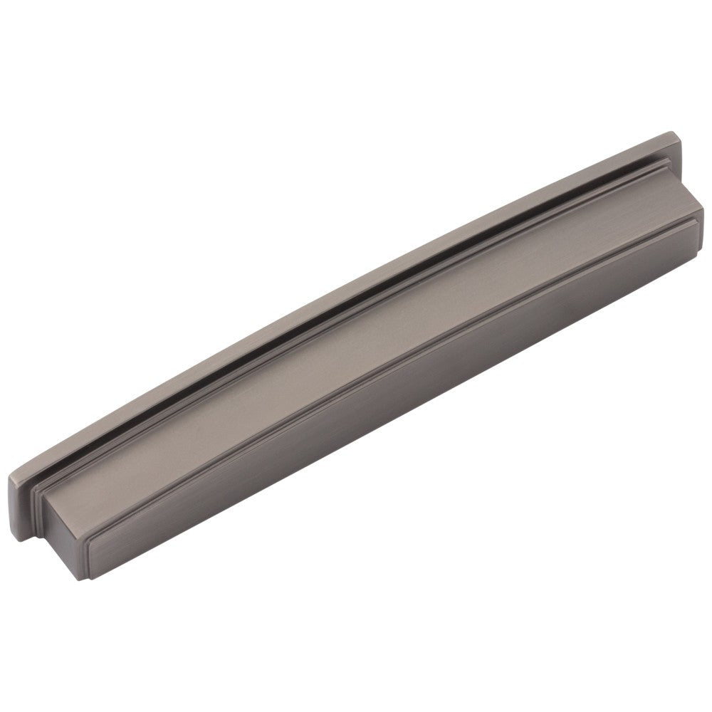Hardware Resources 96 mm Center-to-Center Satin Nickel Square Renzo Cabinet Cup Pull