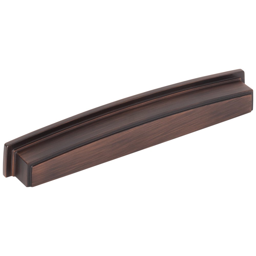 Hardware Resources 96 mm Center-to-Center Satin Nickel Square Renzo Cabinet Cup Pull