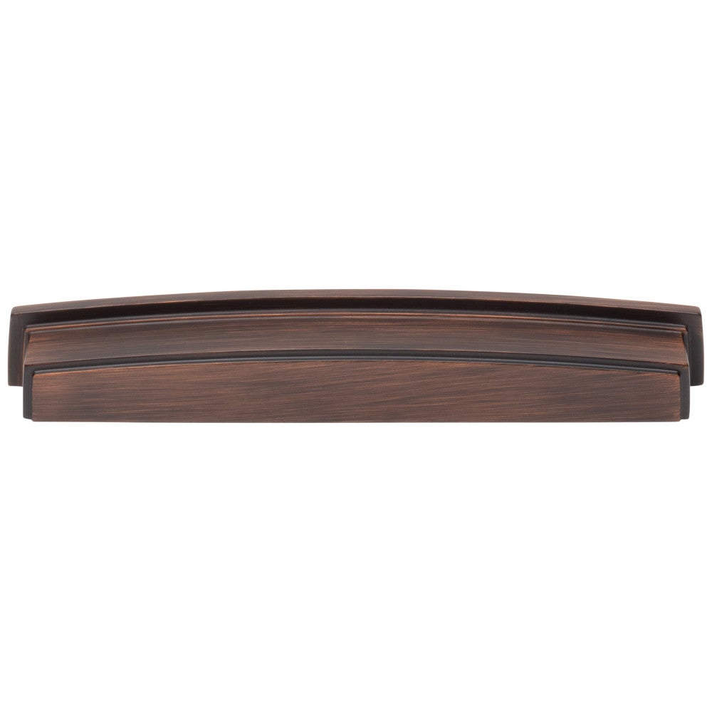 Hardware Resources 96 mm Center-to-Center Satin Nickel Square Renzo Cabinet Cup Pull