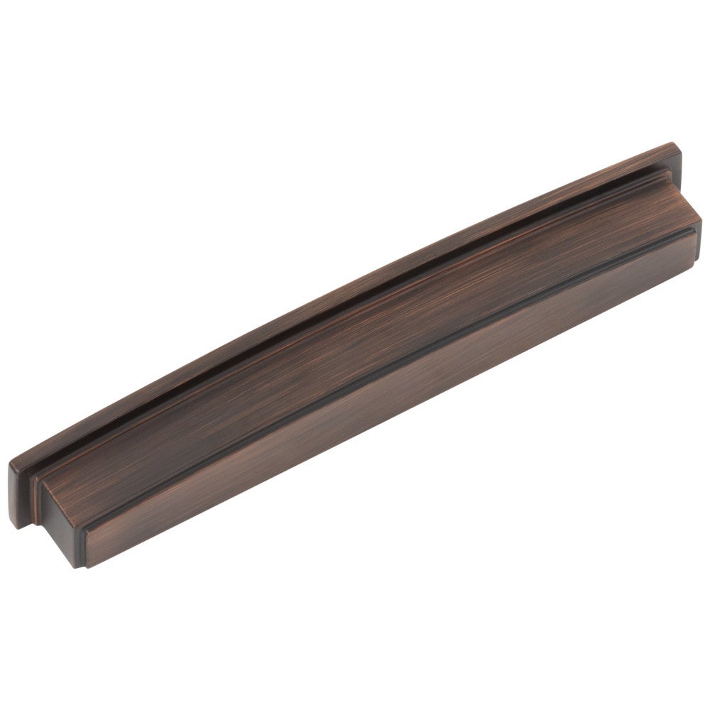 Hardware Resources 96 mm Center-to-Center Satin Nickel Square Renzo Cabinet Cup Pull