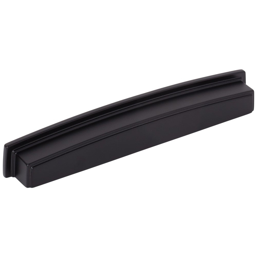 Hardware Resources 96 mm Center-to-Center Satin Nickel Square Renzo Cabinet Cup Pull