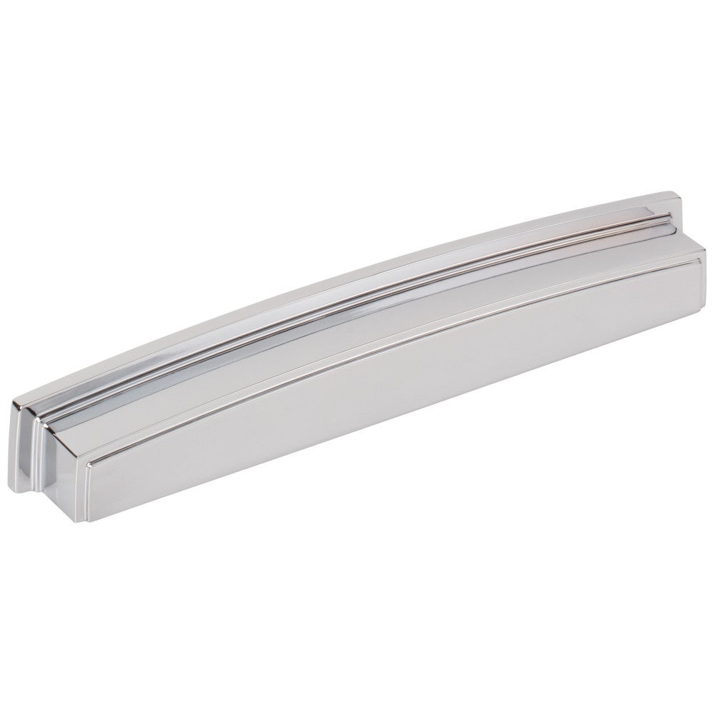 Hardware Resources 96 mm Center-to-Center Satin Nickel Square Renzo Cabinet Cup Pull