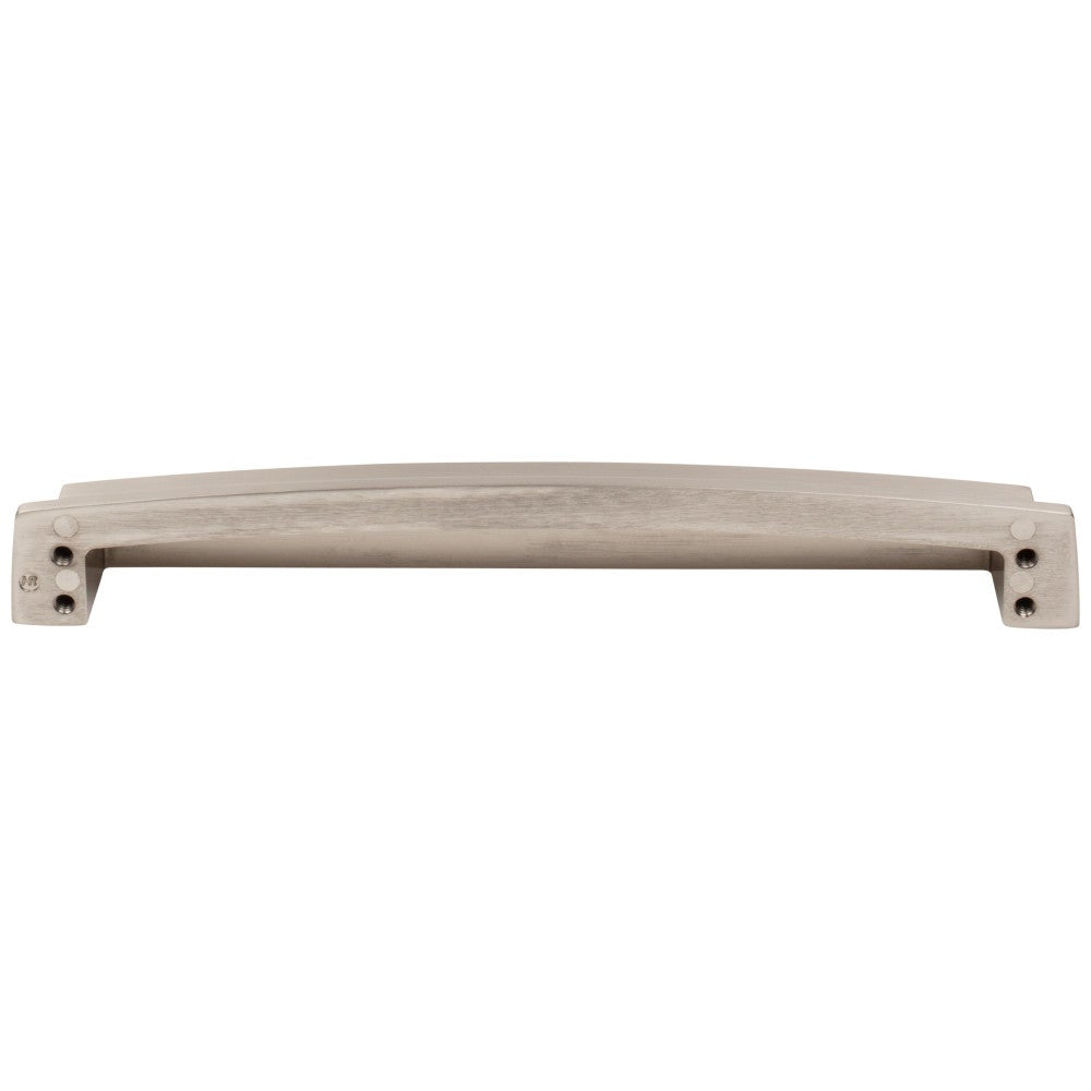 Hardware Resources 96 mm Center-to-Center Satin Nickel Square Renzo Cabinet Cup Pull