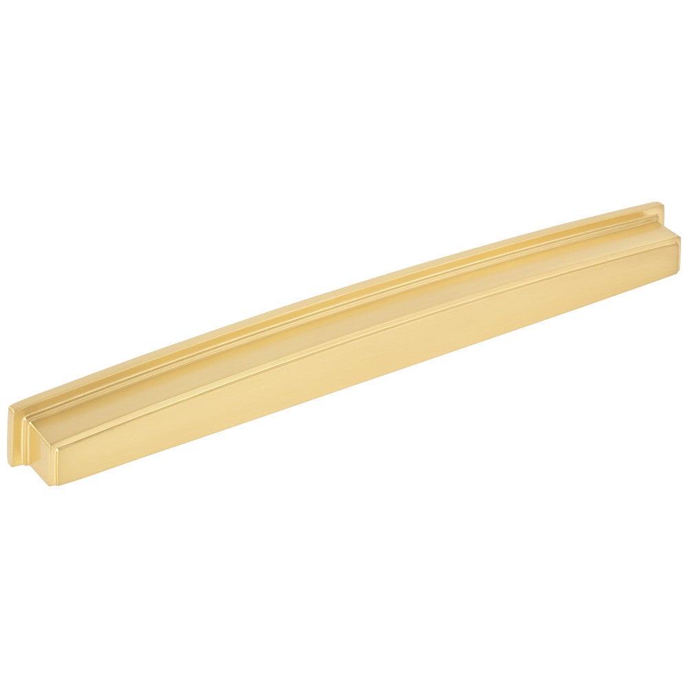 Hardware Resources 96 mm Center-to-Center Satin Nickel Square Renzo Cabinet Cup Pull
