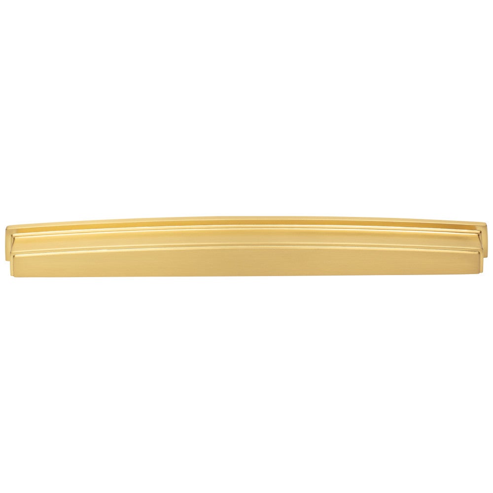 Hardware Resources 96 mm Center-to-Center Satin Nickel Square Renzo Cabinet Cup Pull