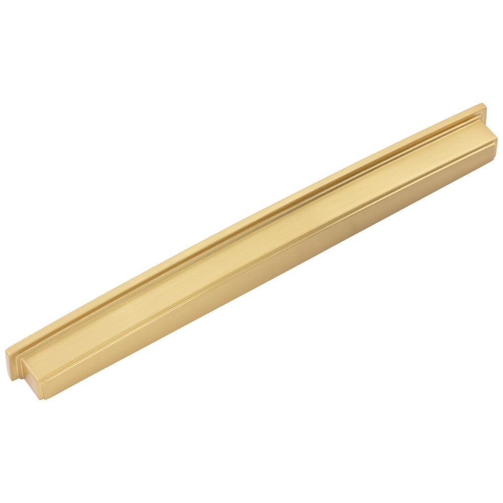 Hardware Resources 96 mm Center-to-Center Satin Nickel Square Renzo Cabinet Cup Pull