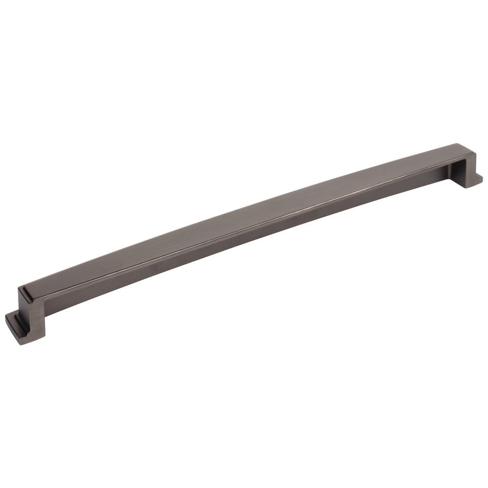 Hardware Resources 96 mm Center-to-Center Satin Nickel Square Renzo Cabinet Cup Pull