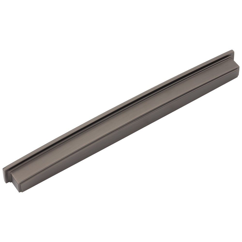Hardware Resources 96 mm Center-to-Center Satin Nickel Square Renzo Cabinet Cup Pull