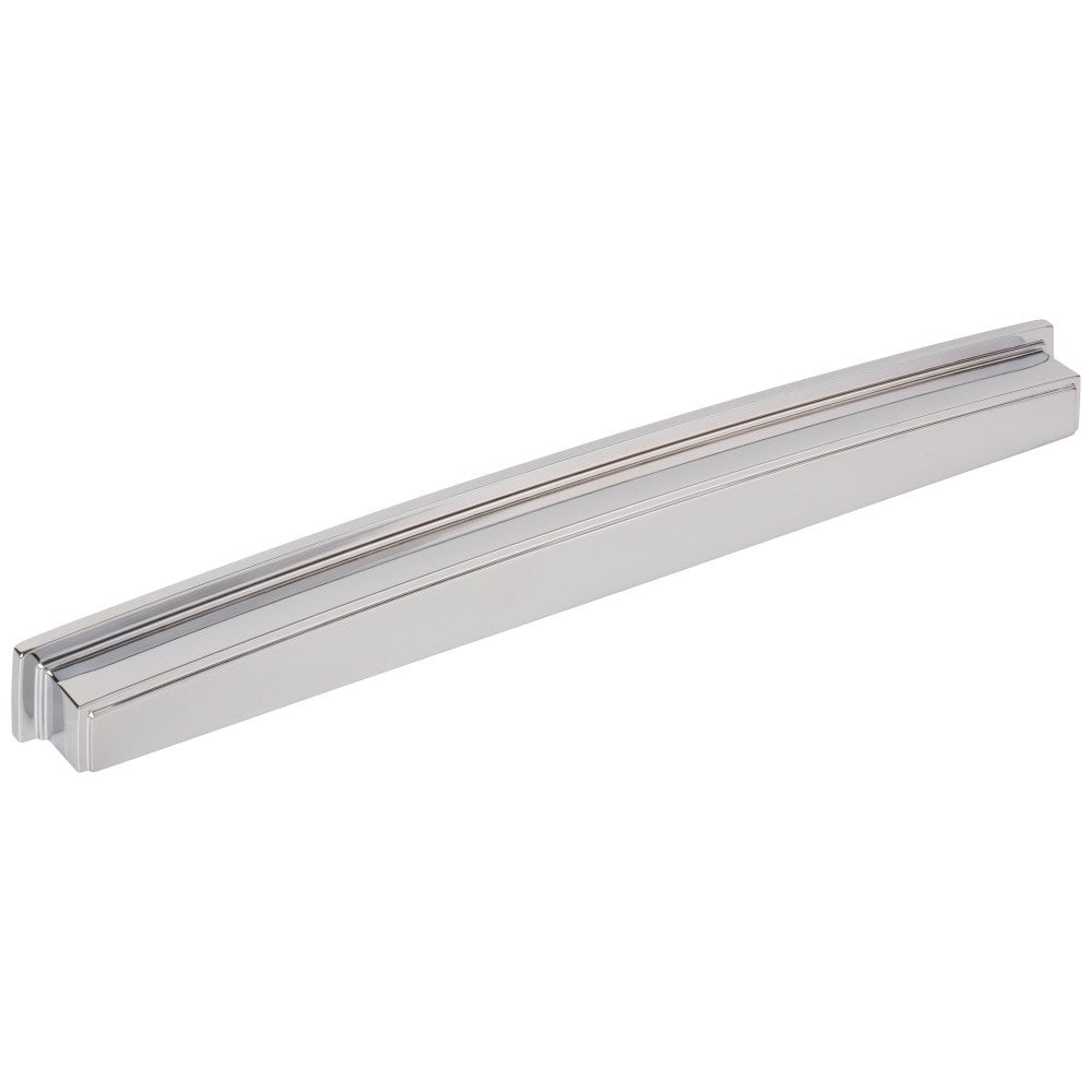 Hardware Resources 96 mm Center-to-Center Satin Nickel Square Renzo Cabinet Cup Pull