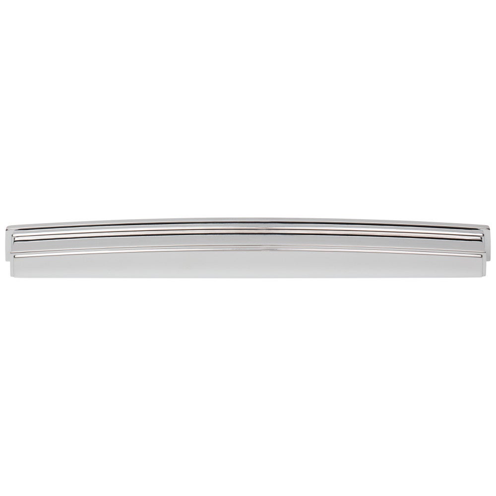 Hardware Resources 96 mm Center-to-Center Satin Nickel Square Renzo Cabinet Cup Pull