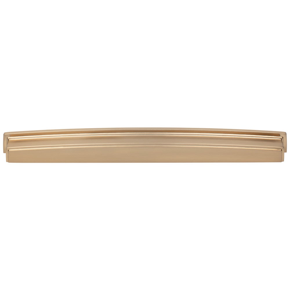 Hardware Resources 96 mm Center-to-Center Satin Nickel Square Renzo Cabinet Cup Pull